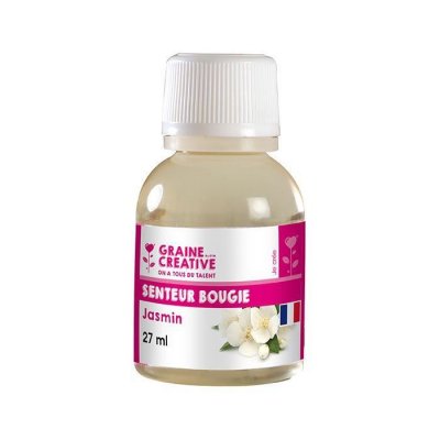 DTM Parfum pour bougies 27 ml - Senteur jasmin - Graine Cr&eacute;ative