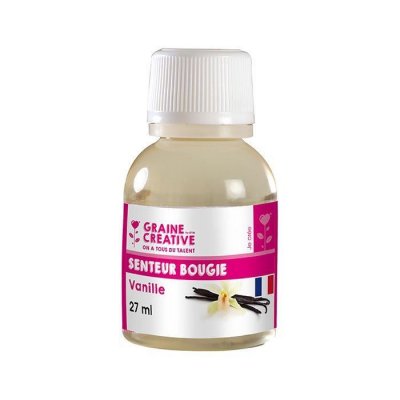 GRAINE CREATIVE Parfum pour bougies 27 ml - Senteur vanille