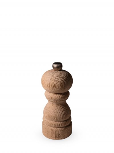 PEUGEOT Paris Nature Moulin &agrave; poivre manuel 12 cm bois upcycl&eacute; Marron 