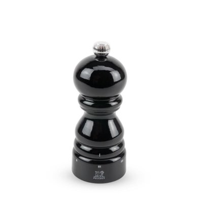 PEUGEOT Paris u'Select Moulin &agrave; sel manuel en bois u'Select laqu&eacute; noir 12 cm