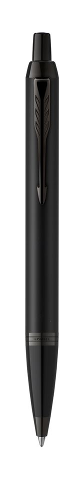 PARKER  IM Stylo bille noir monochrome, pointe moyenne, Coffret cadeau