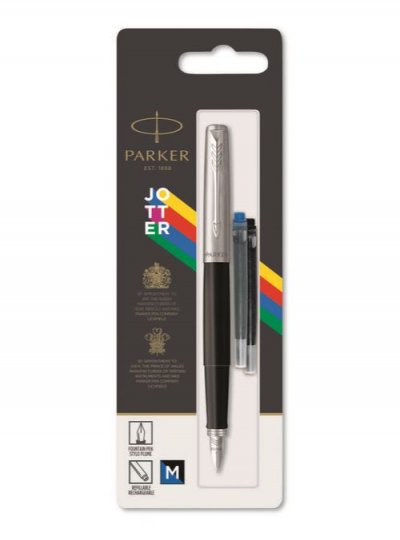 PARKER  Stylo plume JOTTER ORIGINAL Noir C.T. - Lot de 2