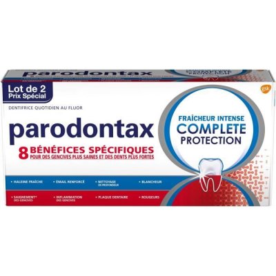 PARODONTAX  Dentifrice Complete Protection Lot de 2 x 75ml