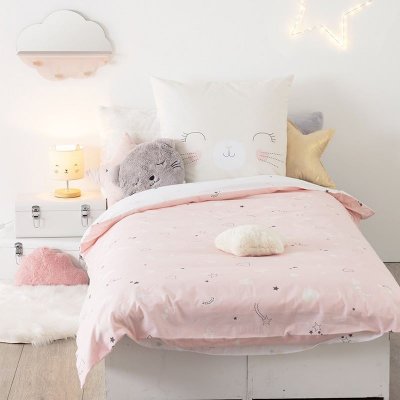 ATMOSPHERA Parure de lit chat 140 x 200 