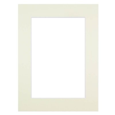 BRIO Passe-partout carton cr&egrave;me 40x50 cm ouverture 30x40 cm