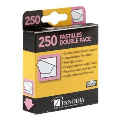 PANODIA Pastilles double face  Bo&icirc;te de 250 (environ 60 photos)