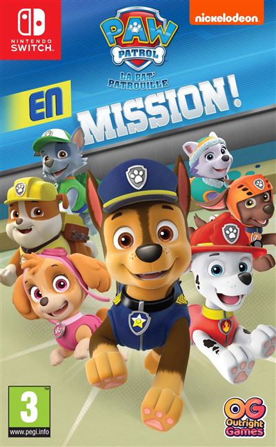 BANDAI NAMCO Pat'Patrouille en mission Nintendo Switch