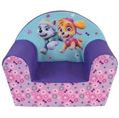 FUN HOUSE PAT PATROUILLE Fille fauteuil club en mousse pour enfant