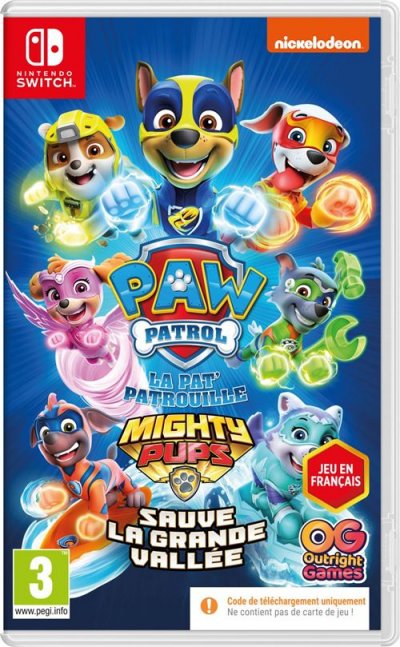 [BANDAI NAMCO ENTERTAINMENT] Pat&rsquo; Patrouille : La Super Patrouille sauve la Grande Vall&eacute;e Code in a box Nintendo Switch 