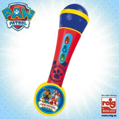 PAT PATROUILLE PAT'PATROUILLE Micro A Main Avec Amplificateur Et Rythmes