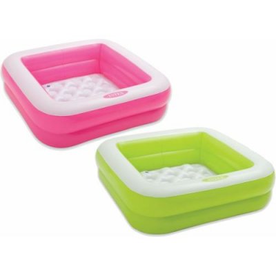 INTEX Pataugeoire gonflable carr&eacute;e 