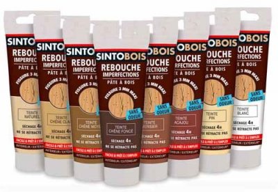 SINTO P&acirc;te &agrave; bois &agrave; l&rsquo;eau rebouche imperfections -  - 37205