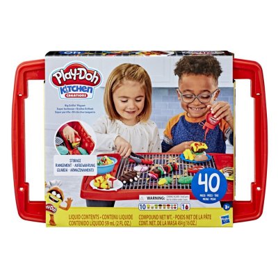 PLAY DOH P&acirc;te &agrave; modeler Play-Doh Super barbecue pour enfants