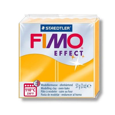  P&acirc;te Fimo effect N&eacute;on Orange 401 - 57 gr - Fimo - couleur variant