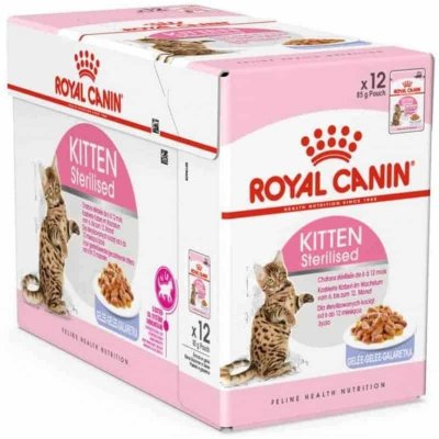 ROYAL CANIN Patee chat  kitten steri gelee 12x85g  10720102