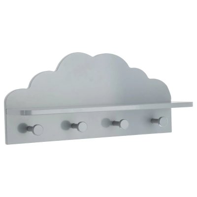 ATMOSPHERA Pat&egrave;re Enfant Nuage - Gris 22x48 cm -  cr&eacute;ateur d'int&eacute;rieur