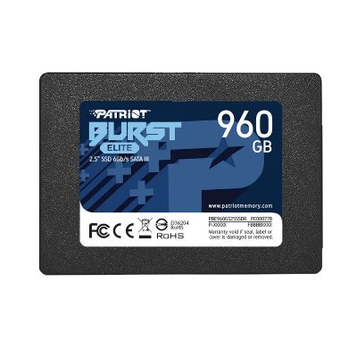 PATRIOT  Burst Elite SSD 960Go SATA III Disque Solide Interne 2.5