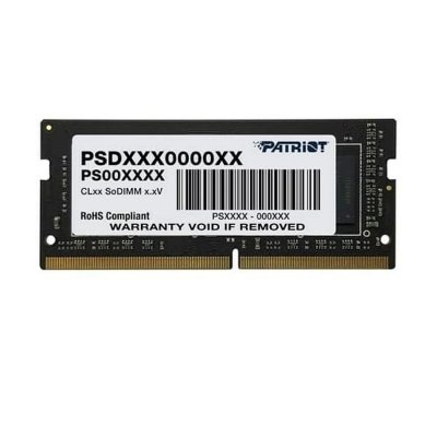 PATRIOT MEMORY Patriot Signature Series 1x8gb Ddr4 3200mhz Ram Memory Noir