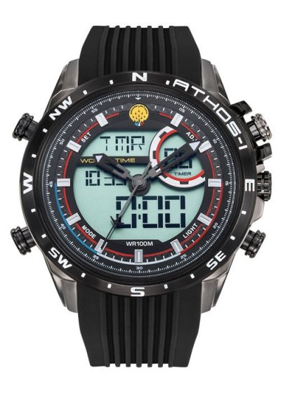 PATROUILLE DE FRANCE MONTRES PATROUILLE DE FRANCE Montre Homme en Silicone Noir