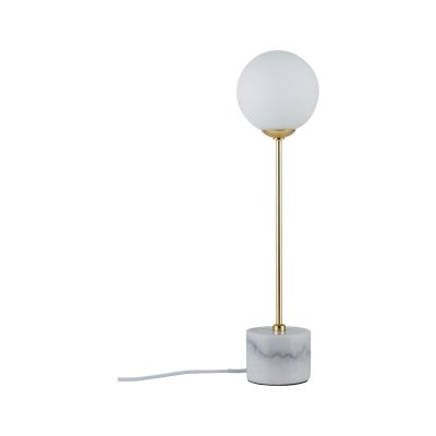  Paulmann Lampe &agrave; poser &eacute;pur&eacute;e Moa avec socle en marbre