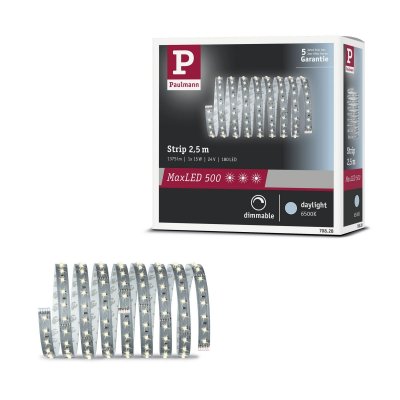 PAULMANN  Maxled 500 70828 Ruban Led (Extension) Avec Connecteur