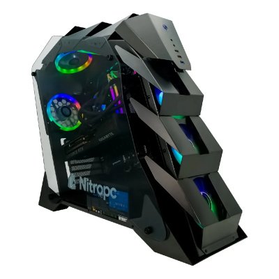 NITROPC PC Gamer  Elite Gold - Intel i9-14900KF RTX 4080 SUPER 16GB RAM 64GB DDR5 M.2 2TB Win11 WiFi 