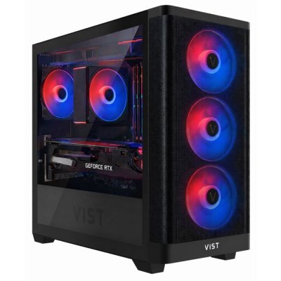 VIST PC Gaming Ryzen 7 5700X - RAM 32Go - RX 9060 XT - SSD 1To M.2 - Windows 11 Pro