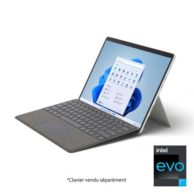 MICROSOFT PC Hybride  Surface Pro 8 I5 8 256 Platine