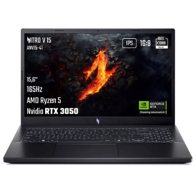 ACER Pc Portable 15''  Nitro V15-anv15-41-r30v-r5/16go/512go/rtx3050