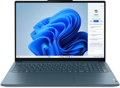 LENOVO PC Portable  Yoga Pro 9 16IMH9 16'' Intel&reg; Core&trade; Ultra 7 16 Go RAM 1 To SSD Bleu verd&acirc;tre