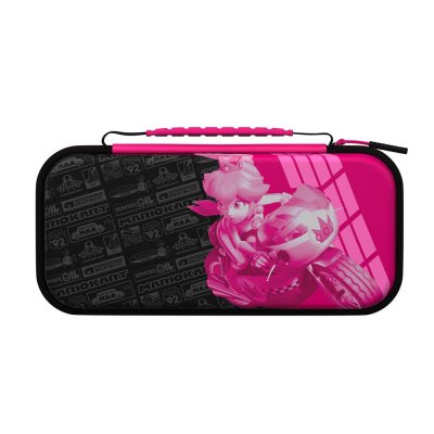 PDP  Travel Case Plus GLOW Grand Prix Peach Nintendo Switch