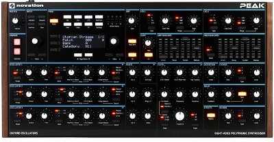 NOVATION Peak - synth&eacute;tiseur polyphonique 8 voix