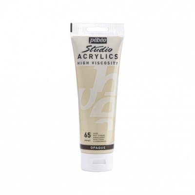  P&eacute;b&eacute;o 169065 Beaux-Arts Studio Acrylique 1 Tube Ivoire 250 ml