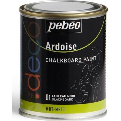 PEBEO  D&eacute;co Peinture Ardoise noir 250 ml