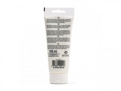  P&eacute;b&eacute;o peinture gouache 1 tube de 100 ml blanc permanent