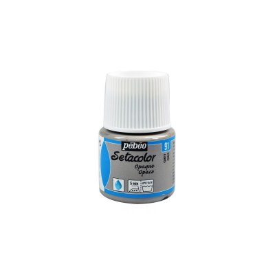 PEBEO  Peinture Setacolor Pour Tissus Opaques P&eacute;b&eacute;o 45 Ml - Gris