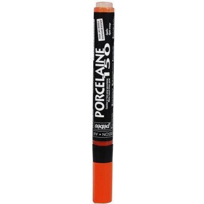  Pebeo Porcelaine Peinture 20ml Marqueur Standard Agate Orange