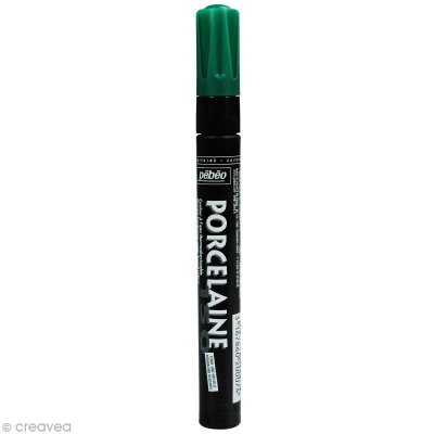  Pebeo Porcelaine Peinture 20ml Marqueur Standard Amazonite Vert