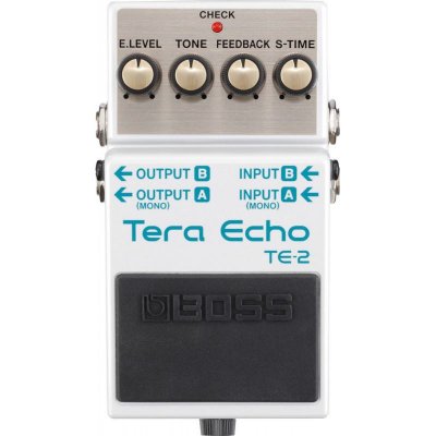 BOSS P&eacute;dale Tera Echo TE-2  avec traitement multidimensionnel (MDP)