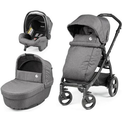 PEG PEREGO  Poussette trio combin&eacute;e 3en1 Futura Quarz