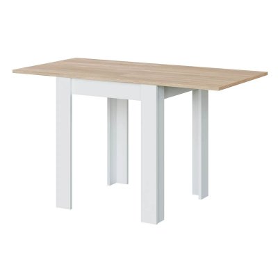 Pegane Table Cuisine Extensible Ch&ecirc;ne Blanc