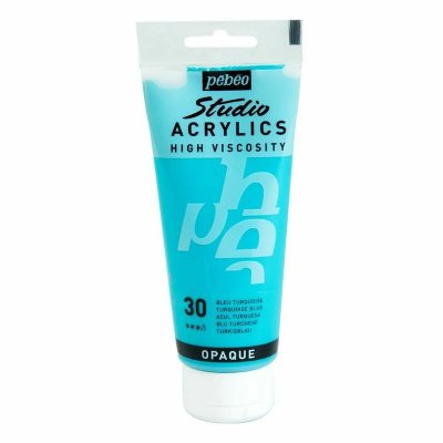 PEBEO Peinture acrylique opaque - bleu turquoise - 100 ml 837030