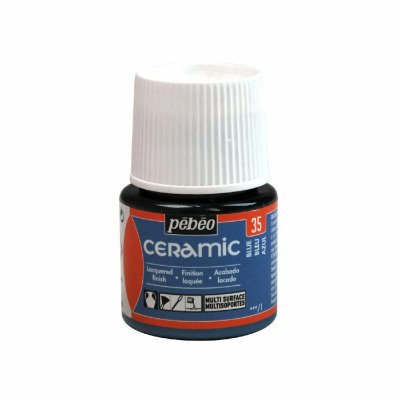 PEBEO Peinture Ceramic bleu 45ml 