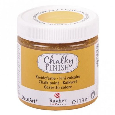 RAYHER Peinture craie (Chalky Finish) - mirabelle - 118 ml -  Orange