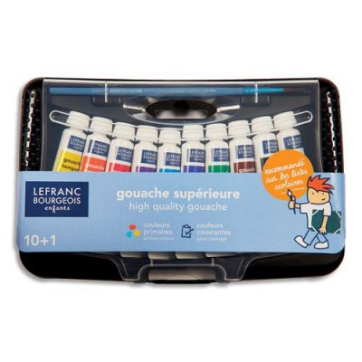 LEFRANC & BOURGEOIS Peinture Gouache Assortis Tube De 10ml X10 Lefranc Bourgeois - Le Lot