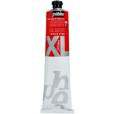 PEBEO Peinture huile fine Studio XL - 200 ml 06 Rouge Cadmium Fonc&eacute;