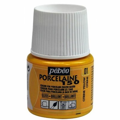 PEBEO Peinture porcelaine citrine 45ml P150
