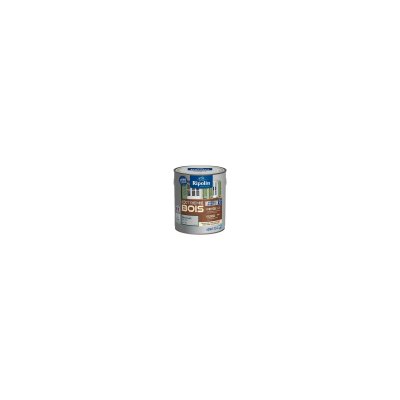 RIPOLIN Peinture pour pour Bois Interieur + Exterieur - Gris Clair Ral 7035 Satin, 2,5L