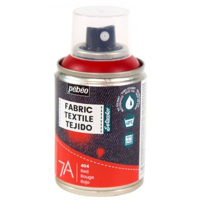 PEBEO Peinture textile en bombe - 100 ml Rouge