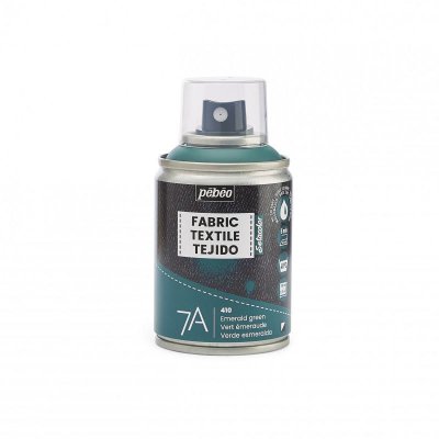 PEBEO Peinture textile en bombe - 100 ml Vert &eacute;meraude
